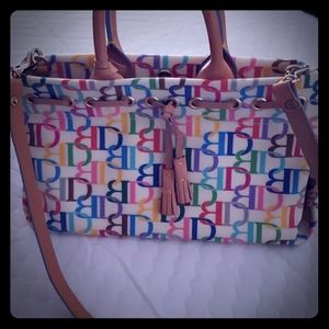 Multi color Dooney and Bourke Small Satchel Handba